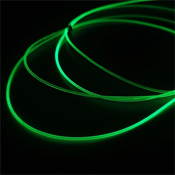 6.0mm polymer MMA side glow fiber optic 100meters per roll for lighting decoration (5)
