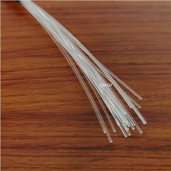 0.25 Mm Ffibr Optegol Plastig yn Allyrru Diwedd