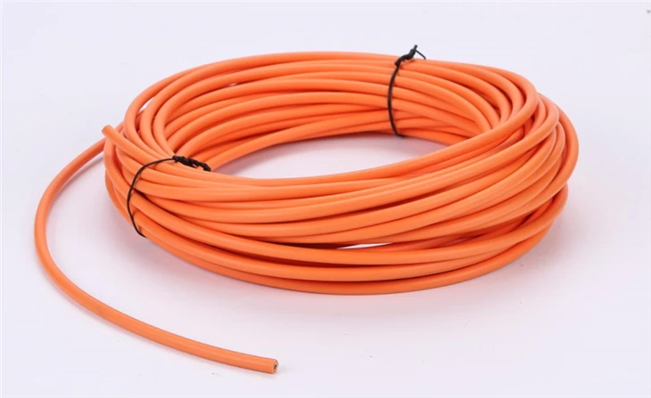 PUR Orange Or Red Optical Cable POF 1.0mm*2.2 Or 2.2mm*4.4 Single Core Or Dual Core Cable